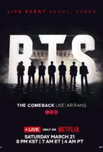 BTS the Comeback Live Arirang (2026) ไลฟ์สด การกลับมาของ BTS